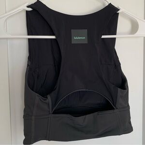 11. Size 4 LULULEMON Black + Grey Hike To Swim Bra